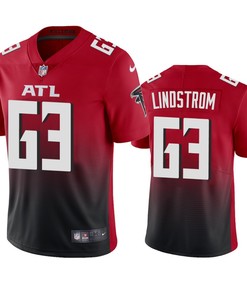 Atlanta Falcons Chris Lindstrom Red 2020 2nd Alternate Vapor Limited Jersey - Mens