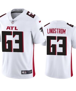 Atlanta Falcons Chris Lindstrom White 2020 Vapor Limited Jersey - Mens
