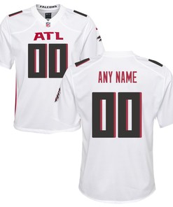 Atlanta Falcons Custom Game Jersey White Custom Jerseys Nfl