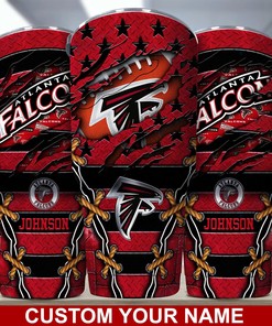 Atlanta Falcons Custom Name Tumbler Limited Edition - Limited Edition Personalized Tumbler for Atlanta Falcons Supporters