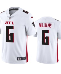 Atlanta Falcons Damien Williams 6 White Vapor Limited Jersey