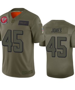 Atlanta Falcons Deion Jones Camo 2019 Salute To Service Limited Jersey