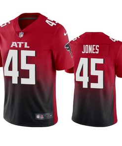 Atlanta Falcons Deion Jones Red 2020 2nd Alternate Vapor Limited Jersey - Mens