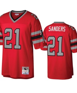 Atlanta Falcons Deion Sander Red Legacy Replica Jersey