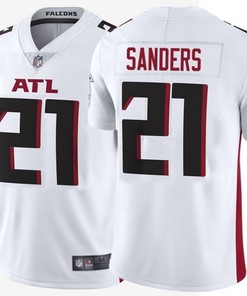 Atlanta Falcons Deion Sanders #21 Nfl 2020 White Jersey