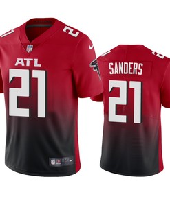 Atlanta Falcons Deion Sanders Red 2020 2nd Alternate Vapor Limited Jersey - Mens
