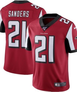 Atlanta Falcons Deion Sanders Red Nfl 100 Retired Vapor Jersey