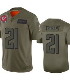 Atlanta Falcons Desmond Trufant Camo 2019 Salute To Service Limited Jersey