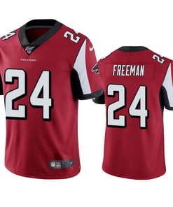 Atlanta Falcons Devonta Freeman Red 100th Season Vapor Limited Jersey