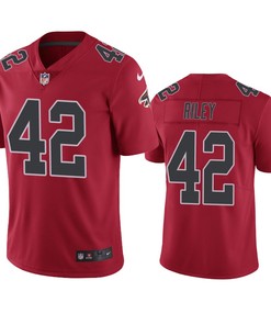 Atlanta Falcons Duke Riley Red Nike Color Rush Limited Jersey