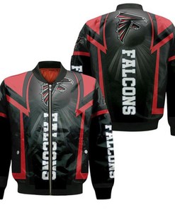 Atlanta Falcons For Fans Bomber Jacket Model 418