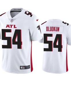 Atlanta Falcons Foyesade Oluokun White 2020 Vapor Limited Jersey - Mens
