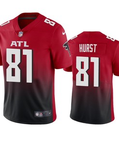 Atlanta Falcons Hayden Hurst Red 2020 2nd Alternate Vapor Limited Jersey - Mens