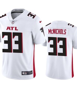 Atlanta Falcons Jeremy McNichols 33 White Vapor Limited Jersey