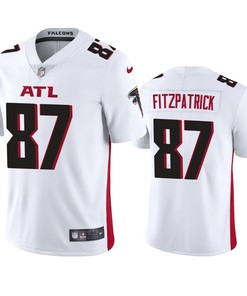 Atlanta Falcons John FitzPatrick 87 White Vapor Limited Jersey