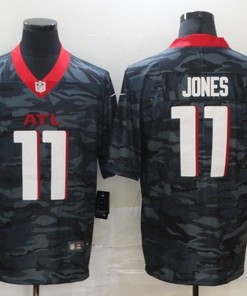 Atlanta Falcons Julio Jones #11 Nfl 2020 Camo Black Jersey
