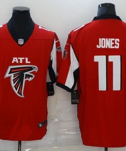 Atlanta Falcons Julio Jones #11 Nfl 2020 Red Orange Jersey