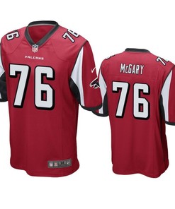 Atlanta Falcons Kaleb Mcgary 2019 Nfl Draft Red Game Jersey