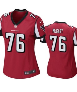 Atlanta Falcons Kaleb Mcgary 2019 Nfl Draft Red Game Womens Jersey