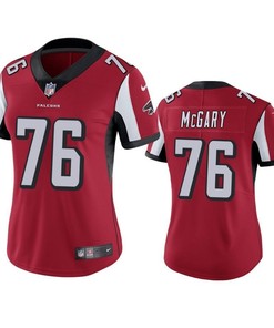 Atlanta Falcons Kaleb Mcgary 2019 Nfl Draft Red Vapor Limited Womens Jersey