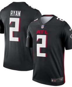 Atlanta Falcons Matt Ryan #2 Nfl 2020 Black Jersey