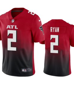 Atlanta Falcons Matt Ryan Red 2020 2nd Alternate Vapor Limited Jersey - Mens