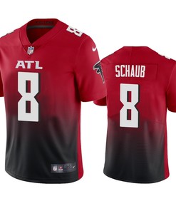 Atlanta Falcons Matt Schaub Red 2020 2nd Alternate Vapor Limited Jersey - Mens