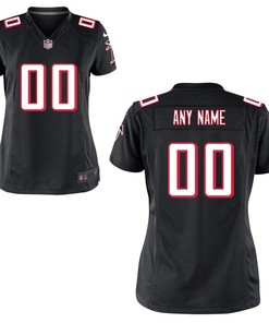 Atlanta Falcons Nike Womens Replica Game Jersey - Black