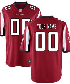 Atlanta Falcons Nike Youth Custom Game Jersey - Red
