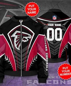 Atlanta Falcons Personalized AF Bomber Jacket