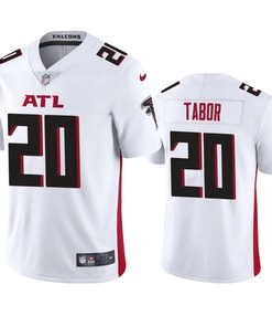 Atlanta Falcons Teez Tabor 20 White Vapor Limited Jersey