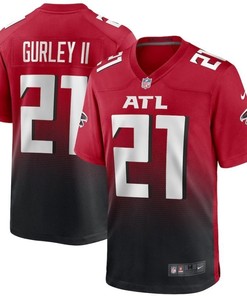 Atlanta Falcons Todd Gurley Ii #21 2020 Nfl Red Jersey Jersey
