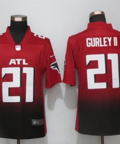 Atlanta Falcons Todd Gurley Ii #21 2020 Nfl Red Jersey Jersey