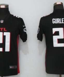 Atlanta Falcons Todd Gurley Ii #21 Nfl 2020 Black Jersey