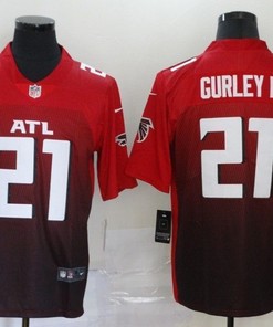 Atlanta Falcons Todd Gurley Ii #21 Nfl 2020 Red Jersey