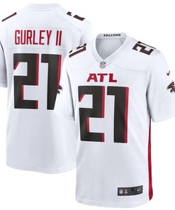 Atlanta Falcons Todd Gurley Ii #21 Nfl 2020 White Jersey