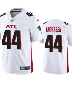 Atlanta Falcons Troy Andersen 44 White Vapor Limited Jersey