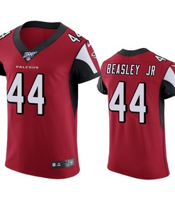 Atlanta Falcons Vic Beasley Jr Red 100th Season Vapor Elite Jersey