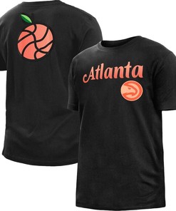 Atlanta Hawks New Era 2022/23 City Edition T-Shirt - Black