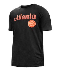 Atlanta Hawks New Era 2022/23 City Edition T-Shirt - Black