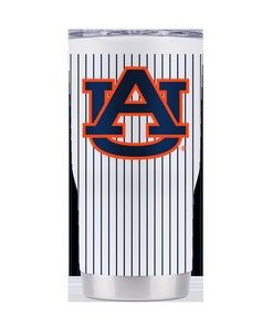 Auburn Pinstripe Baseball Tumbler - Stylish Tumbler for Auburn Baseball Fans
