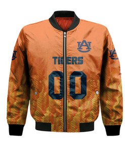 Auburn Tigers Bomber Jacket Logo Sport Ombre  - NCAA