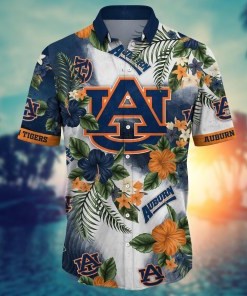 Auburn Tigers NCAA Flower Hawaii Shirt For Fans Ver 1