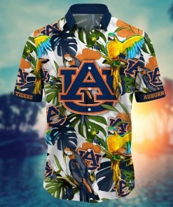 Auburn Tigers NCAA Flower Hawaii Shirt For Fans Ver 10