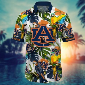 Auburn Tigers NCAA Flower Hawaii Shirt For Fans Ver 10