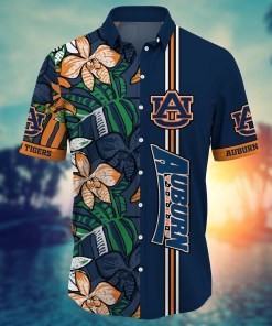 Auburn Tigers NCAA Flower Hawaii Shirt For Fans Ver 16