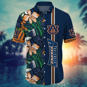 Auburn Tigers NCAA Flower Hawaii Shirt For Fans Ver 16