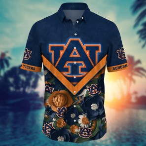 Auburn Tigers NCAA Flower Hawaii Shirt For Fans Ver 19