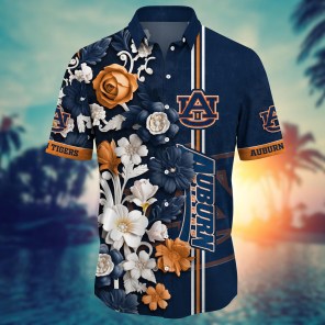 Auburn Tigers NCAA Flower Hawaii Shirt For Fans Ver 25