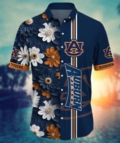Auburn Tigers NCAA Flower Hawaii Shirt For Fans Ver 26